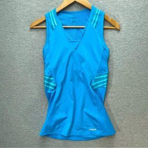 Reebok Easytone Womens Blue Work out Tank Top Size Small